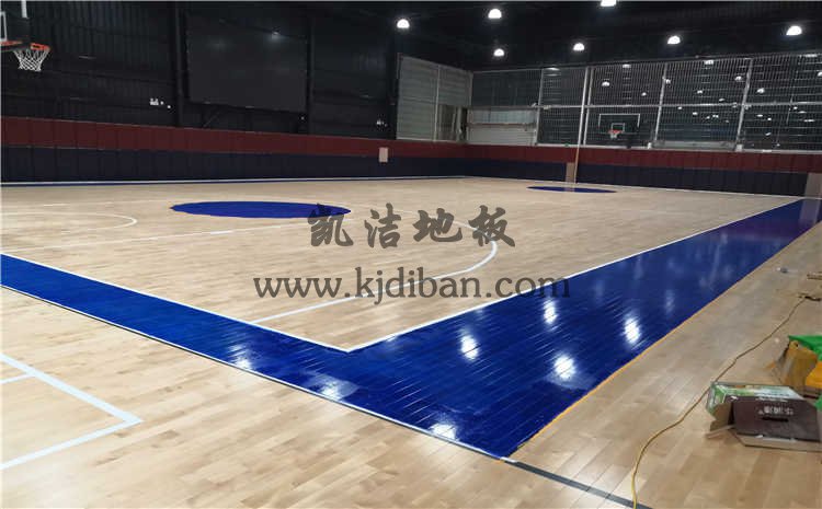 廈門尼聲運動館木地板——凱潔運動木地板